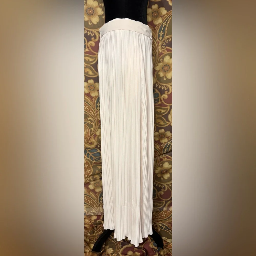 Alice Blue Cream Wide Leg Pants - Picture 5 of 5